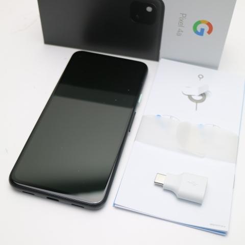 超美品 SIMフリー Google Pixel 4a ブラック スマホ 白ロム 中古 あすつく 土日...