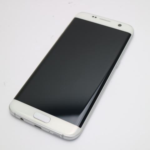 新品同様 au SCV33 Galaxy S7 edge ホワイト 即日発送 スマホ AU SAMS...