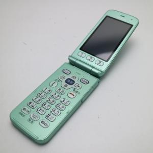 新品同様 F-02J らくらくホン ミントグリーン 即日発送 ガラケー DoCoMo 富士通 本体 ...