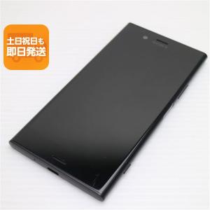 美品 701SO Xperia XZ1 ブラック スマホ 即日発送 スマホ 白ロム 中古 SOFTBANK SONY あすつく 土日祝発送OK