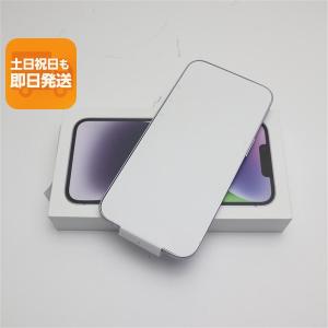 SIMフリー iPhone 14 256GB パープル MPW93J/A バッテリー最大容量81