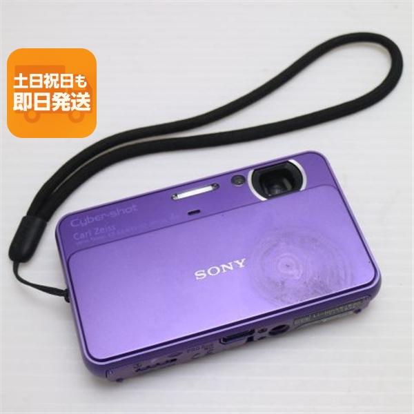 美品 Cyber-shot DSC-T99 バイオレット 即日発送 SONY デジカメ デジタルカメ...