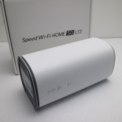 新品未使用 Speed Wi-Fi HOME 5G L13 ZTR02 ホワイト AU ルーター N...