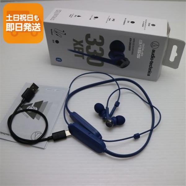 新品同様 ATH-CKS330XBT ブルー ワイヤレスイヤホン オーディオテクニカ あすつく 土日...