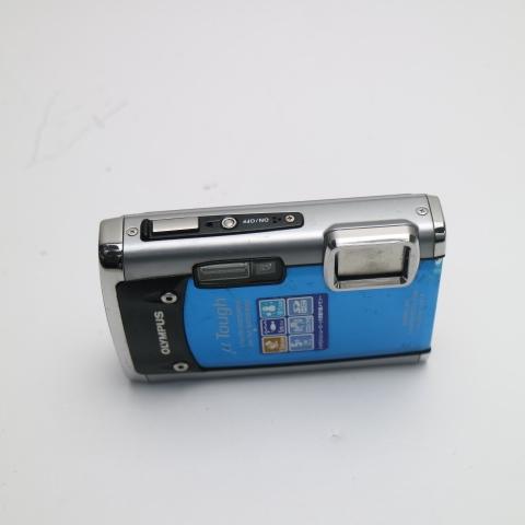良品中古 μTOUGH-6020 ブルー 即日発送 OLYMPUS デジカメ デジタルカメラ 本体 ...