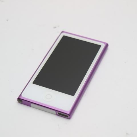 新品同様 iPod nano 第7世代 16GB パープル 即日発送 MD479J/A MD479J...