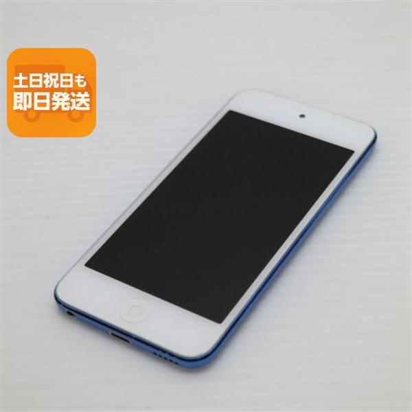 美品 iPod touch 第6世代 32GB ブルー 即日発送 オーディオプレイヤー Apple ...