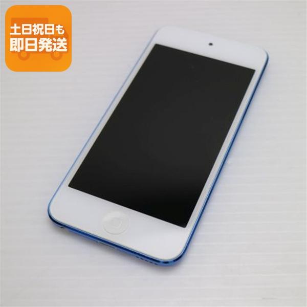 超美品 iPod touch 第6世代 16GB ブルー 即日発送 オーディオプレイヤー Apple...