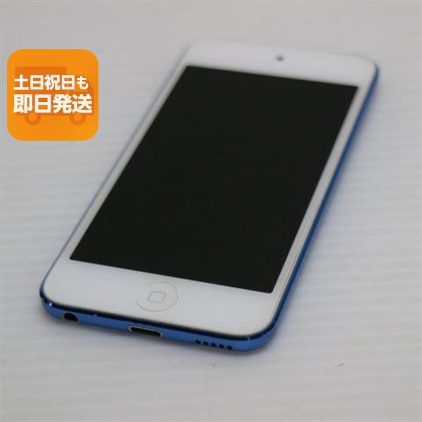 美品 iPod touch 第6世代 32GB ブルー 即日発送 オーディオプレイヤー Apple ...