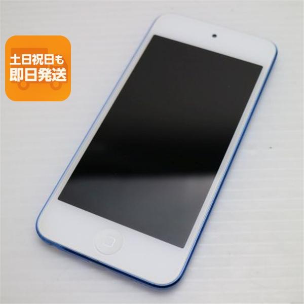新品同様 iPod touch 第6世代 64GB ブルー 即日発送 オーディオプレイヤー Appl...
