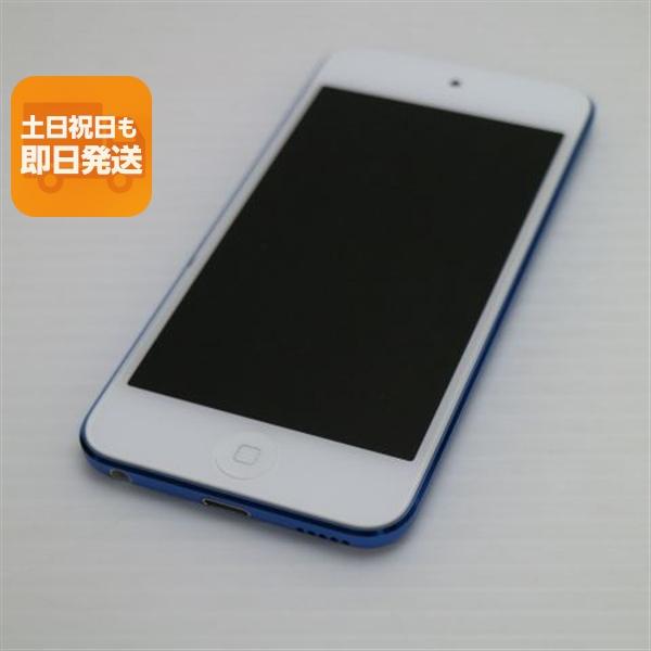 新品同様 iPod touch 第6世代 32GB ブルー 即日発送 オーディオプレイヤー Appl...