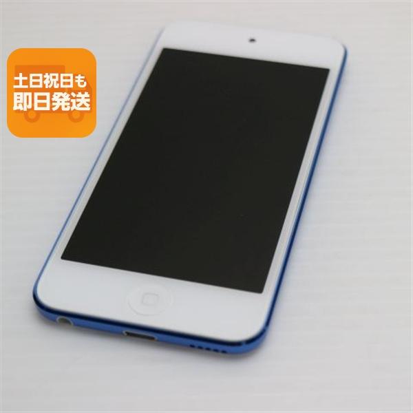 新品同様 iPod touch 第6世代 32GB ブルー 即日発送 オーディオプレイヤー Appl...
