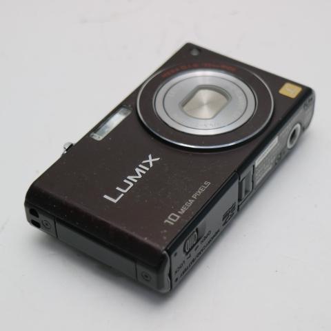 良品中古 DMC-FX37 ショコラブラウン 即日発送 Panasonic LUMIX デジカメ 本...