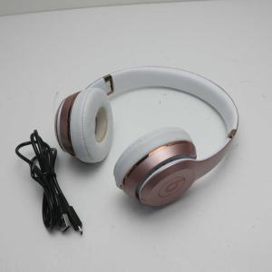 美品 Beats solo3 wireless MNET2PA/A ローズゴールド ワイヤレスヘッド...