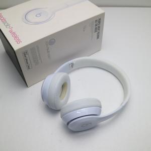 美品 Beats solo3 wireless MNEP2PA/A グロスホワイト ワイヤレスヘッド...