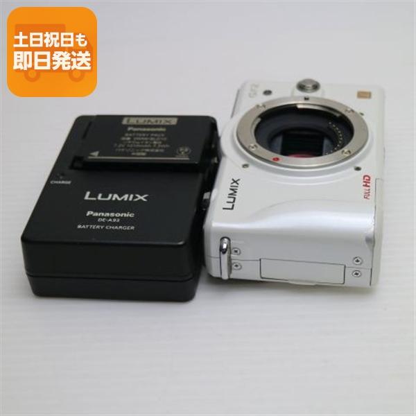 美品 DMC-GF2 シェルホワイト ボディ 即日発送 Panasonic LUMIX デジタル一眼...
