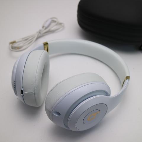 美品 Beats studio3 wireless MX3Y2PA/A ホワイト ワイヤレスヘッドホ...