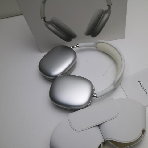 美品 AirPods Max シルバー 即日発送 イヤホン Apple あすつく 土日祝発送OK