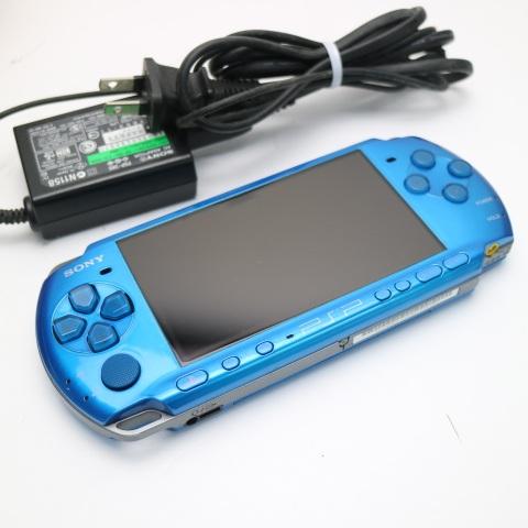 超美品 PSP-3000 バイブラント・ブルー 即日発送 game SONY PlayStation...