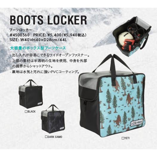 新品未使用 25-26 eb's Bag BOOTS LOCKER  BLACK  あすつく 土日祝...