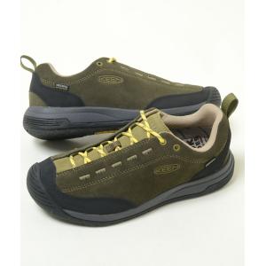 KEEN JASPER II WP キーン ジャスパー 2 ウォータープルーフ ダークオリーブ カーキ グリーン 緑 メンズ スニーカー 1026607｜eco-styles-honey