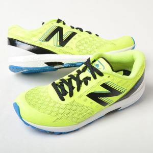 【訳あり】【17cm-22cm】NEW BALANCE HANZO J ニューバランス キッズ スニーカー 蛍光グリーン 1088044｜eco-styles-honey