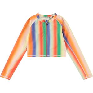 Molo モロ Nellie ラッシュガード キッズ 子供 女の子 水着 子供服ブランドハイクオリティ146-164cm オレンジ 水色 ピンク　レインボー