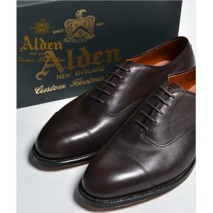 ALDEN 920 オールデン ストレートチップ（CAP TOE）Perforated Straig...