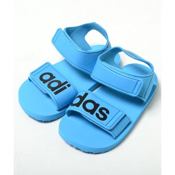 【12cm-16cm】adidas BEACH SANDAL I アディダス ビーチサンダル ブルー...