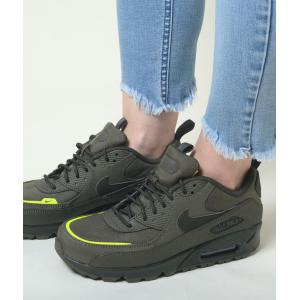 憧れの Nike Air Max 90 Surplus ナイキ エア マックス 90 サープラス カーキ 蛍光イエロー レディース スニーカー Cq7743 300 スニーカー