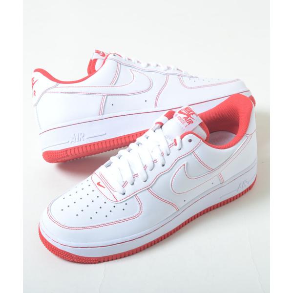 NIKE AIR FORCE 1 &apos;07 ナイキ エア フォース 1 ’07 ホワイト×レッド メン...