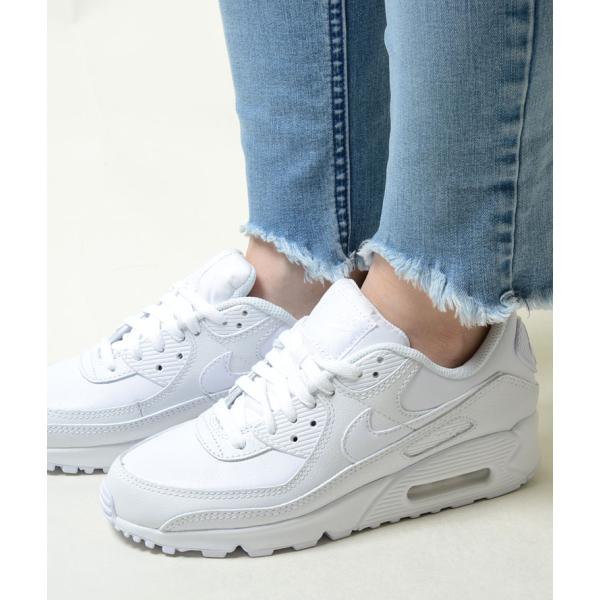 NIKE AIR MAX 90 LTR ナイキ エア マックス 90 LTR ホワイト 白 レディー...