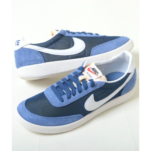 NIKE KILLSHOT SP ナイキ キルショットSP ネイビー×ブルー メンズ スニーカー d...