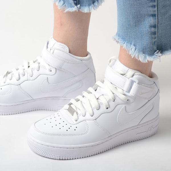 NIKE AIRFORCE 1 MID &apos;07 ナイキ エア フォース ミッド レディース スニーカ...