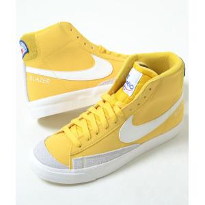 NIKE W BLAZER MID '77 ナイキ ウィメンズ ブレザー ミッド '77 イエロー 黄色 メンズ スニーカー dh7694-700m