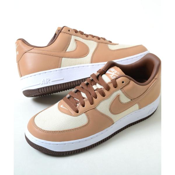 NIKE AIR FORCE 1 QS ナイキ エア フォース 1 QS ベージュ ブラウン メンズ...