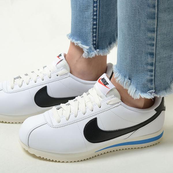 NIKE CORTEZ ナイキ コルテッツ レディース スニーカー オールシーズン ホワイト dm4...