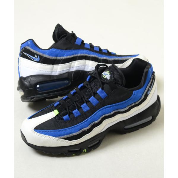 NIKE AIR MAX 95 SE ナイキ エア マックス 95 SE ブラックxブルーxホワイト...