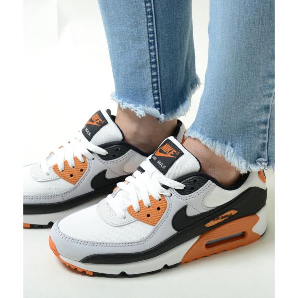 NIKE AIRMAX 90 レディース スニーカー グレー ホワイト fb9658-003