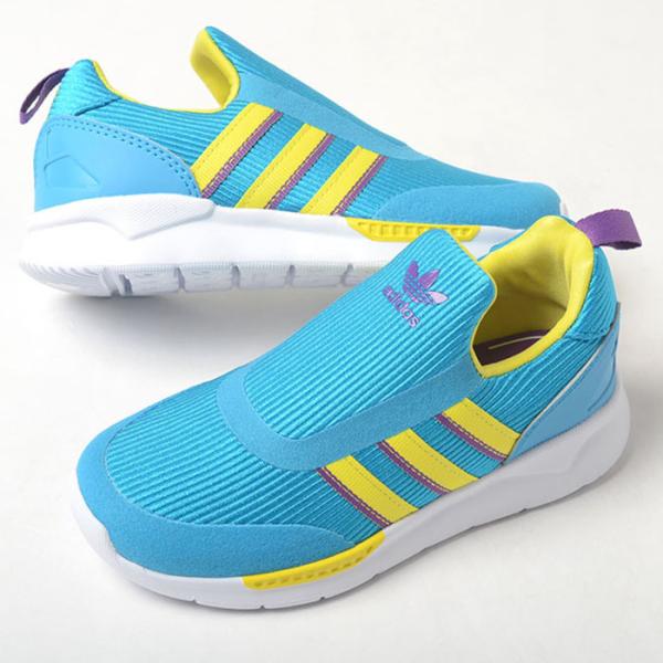 【17cm-22cm】adidas ZX 360 C アディダス ゼットエックス キッズ スニーカー...