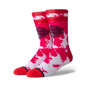 STANCE スタンス Socks ソックス OG ピンク 靴下 ストリート スケーター スケート バスケット harleyortega-pin｜eco-styles-honey