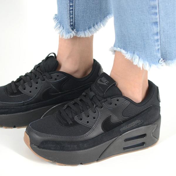 NIKE AIR MAX 90 LV8 ナイキ エアマックス レディース スニーカー ブラック hj...