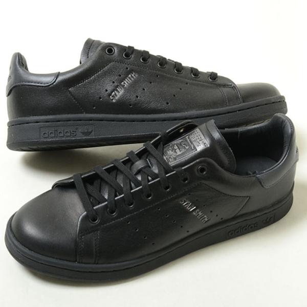 adidas アディダス Stan Smith Lux スタンスミス メンズ スニーカー ブラック ...