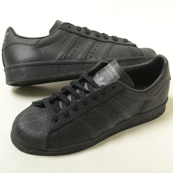 adidas SUPERSTAR 82 メアディダス スーパースター メンズ スニーカー ブラック ...