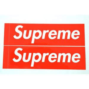 2枚セット 定番★Supreme シュプリーム ステッカー　ボックスロゴ｜eco-styles-honey