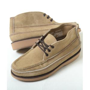 RUSSELL MOCCASIN ラッセル モカシン ベージュ メンズ シューズ  スニーカー s200-27w-tan｜eco-styles-honey