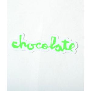 CHOCOLATE STICKER チョコレート ステッカー グリーン 小サイズ