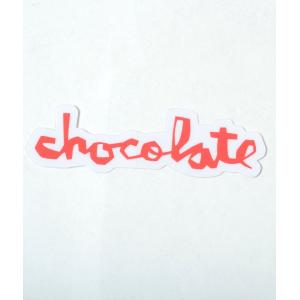 CHOCOLATE STICKER チョコレート ステッカー レッド 小サイズ