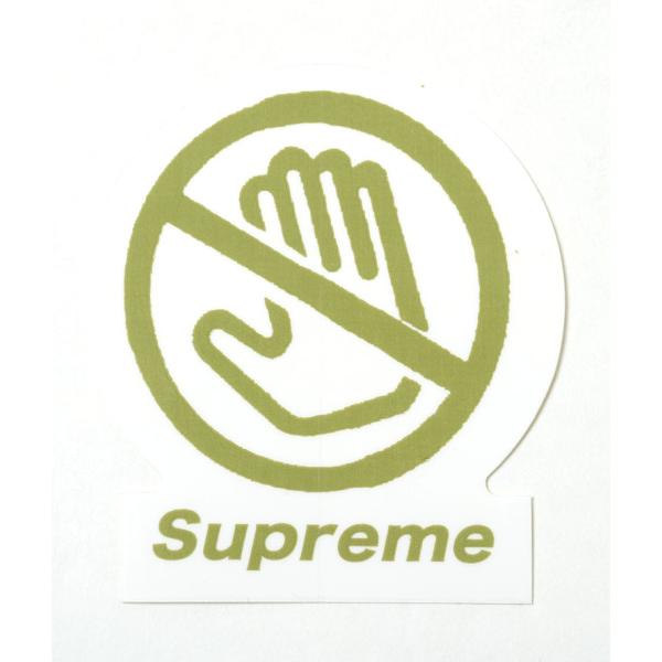 Supreme Warning Sticker シュプリーム ワーニング ステッカー