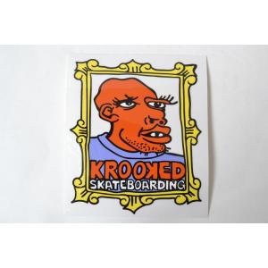 KROOKED STICKER クルックド スケート ステッカー